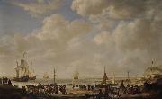 Simon de Vlieger View of a Beach oil painting picture wholesale